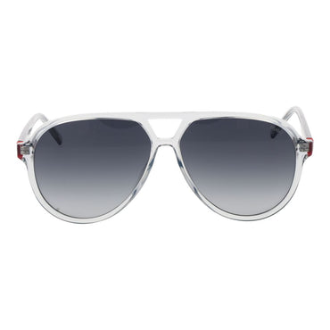 Hugo Boss Gray Stainless Steel Sunglasses