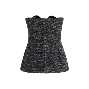 Diesel Gray Polyester Top