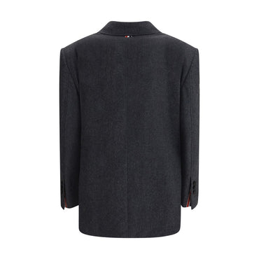 Thom Browne Gray Wool Blazer