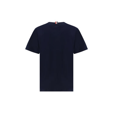Thom Browne Blue Cotton T-Shirt