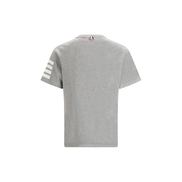 Thom Browne Gray Cotton T-Shirt