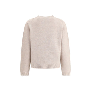 Maison Kitsuné Cream Merino Wool Sweatshirt