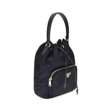 Prada Black Polyamide Backet Bag