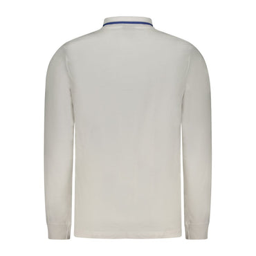 Norway 1963 White Cotton Men Polo Shirt