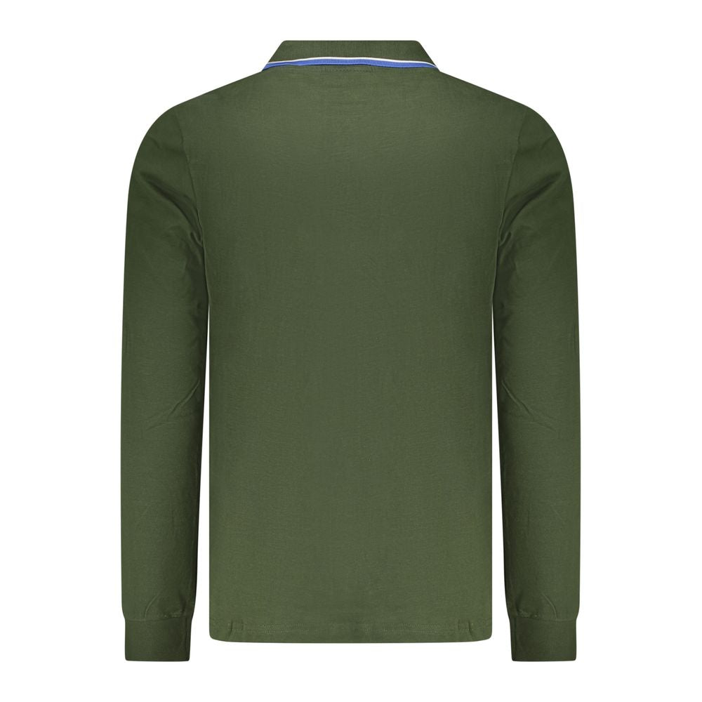 Norway 1963 Green Cotton Men Polo Shirt