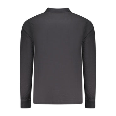 Norway 1963 Black Cotton Men Polo Shirt