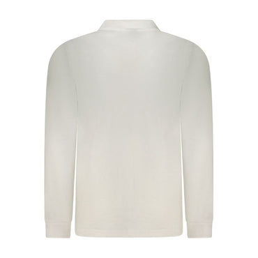 Norway 1963 White Cotton Men Polo Shirt