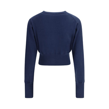 Vivienne Westwood Blue Cotton Cardigan