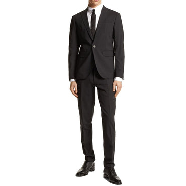 Dsquared² Black Elastane Two-Piece Suit