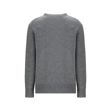 Burberry Gray Wool Sweatshirt