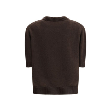 Khaite Brown Cashmere Cashmere Sweater