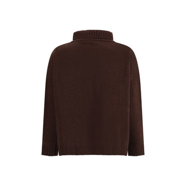 Max Mara Brown Fleece Wool Top