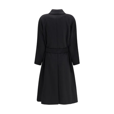 Max Mara Black Camel Hair Coat