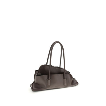 The Attico Brown Calf Leather Bos Taurus Handbag