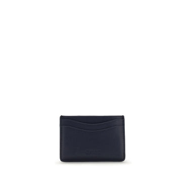 Ganni Black Recycled Leather Wallet