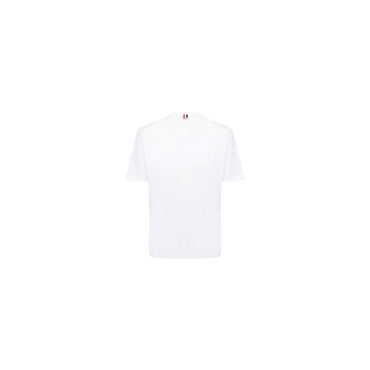 Thom Browne White Cotton T-Shirt