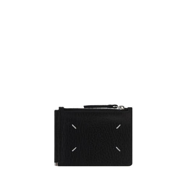 Margiela Black Calf Leather Bos Taurus Wallet