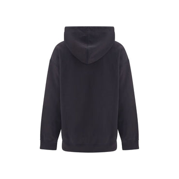 Ganni Black Fabric Sweatshirt