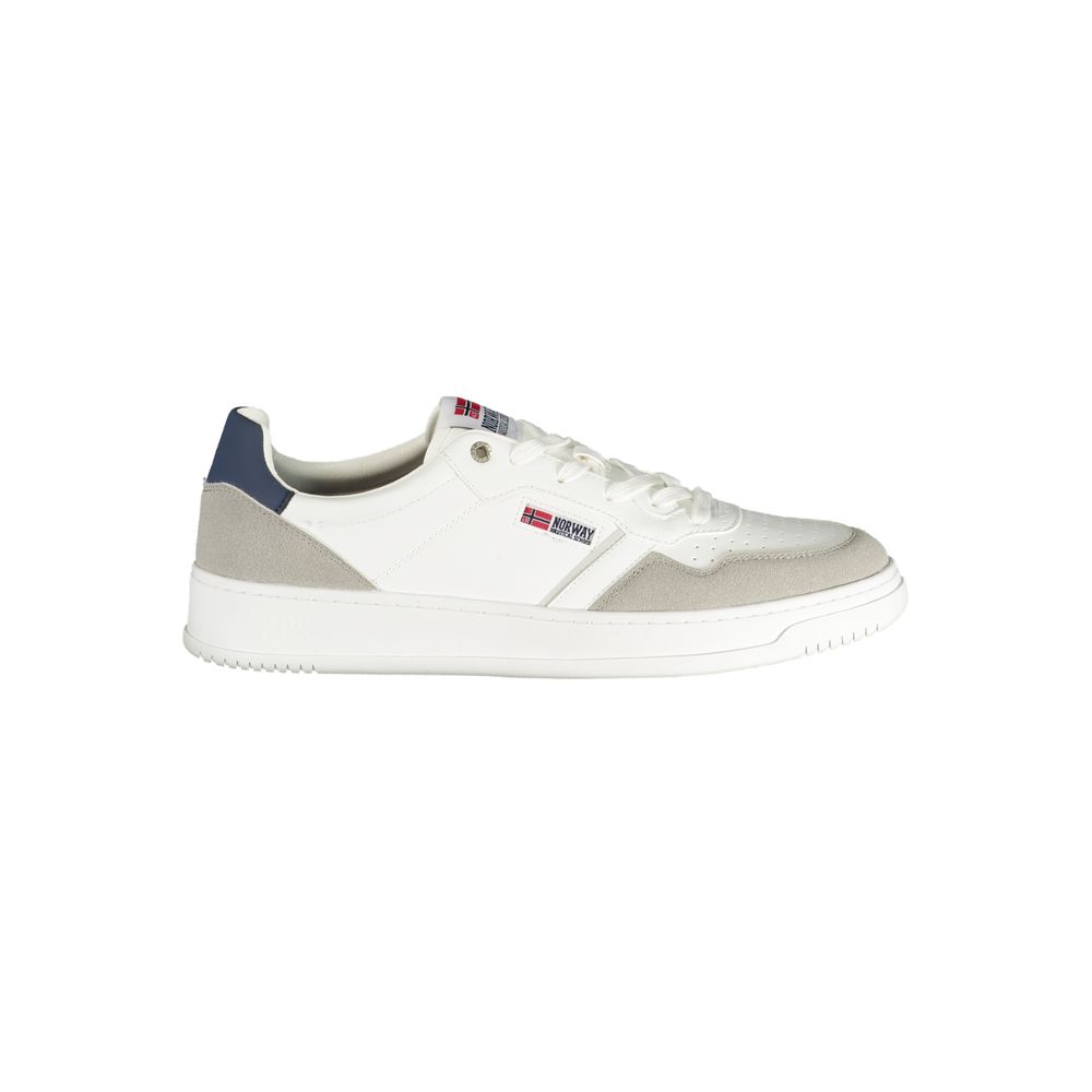 Norway 1963 White Polyester Sneaker