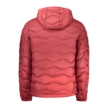 Norway 1963 Rosso Poliammide Mens Jacket
