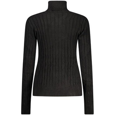 Norway 1963 Black Viscose Women Sweater