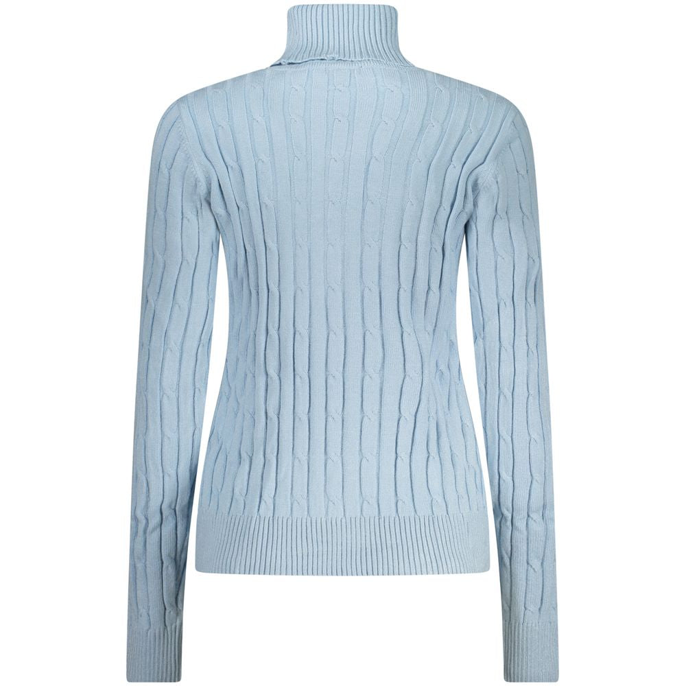 Norway 1963 Blue Polyester Sweater