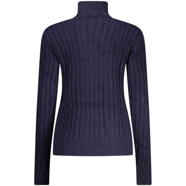 Norway 1963 Blue Polyester Sweater