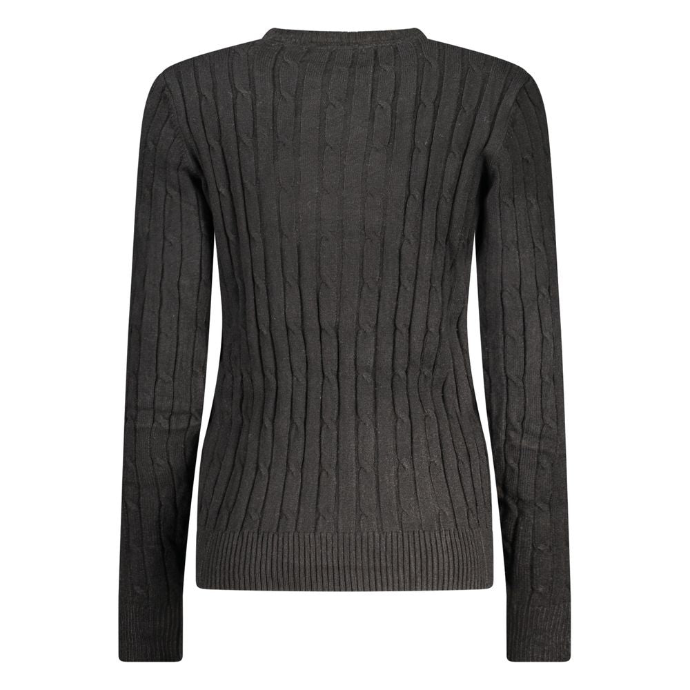 Norway 1963 Black Polyester Sweater