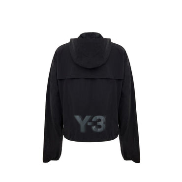 Y-3 Black Polyamide Shell Jacket