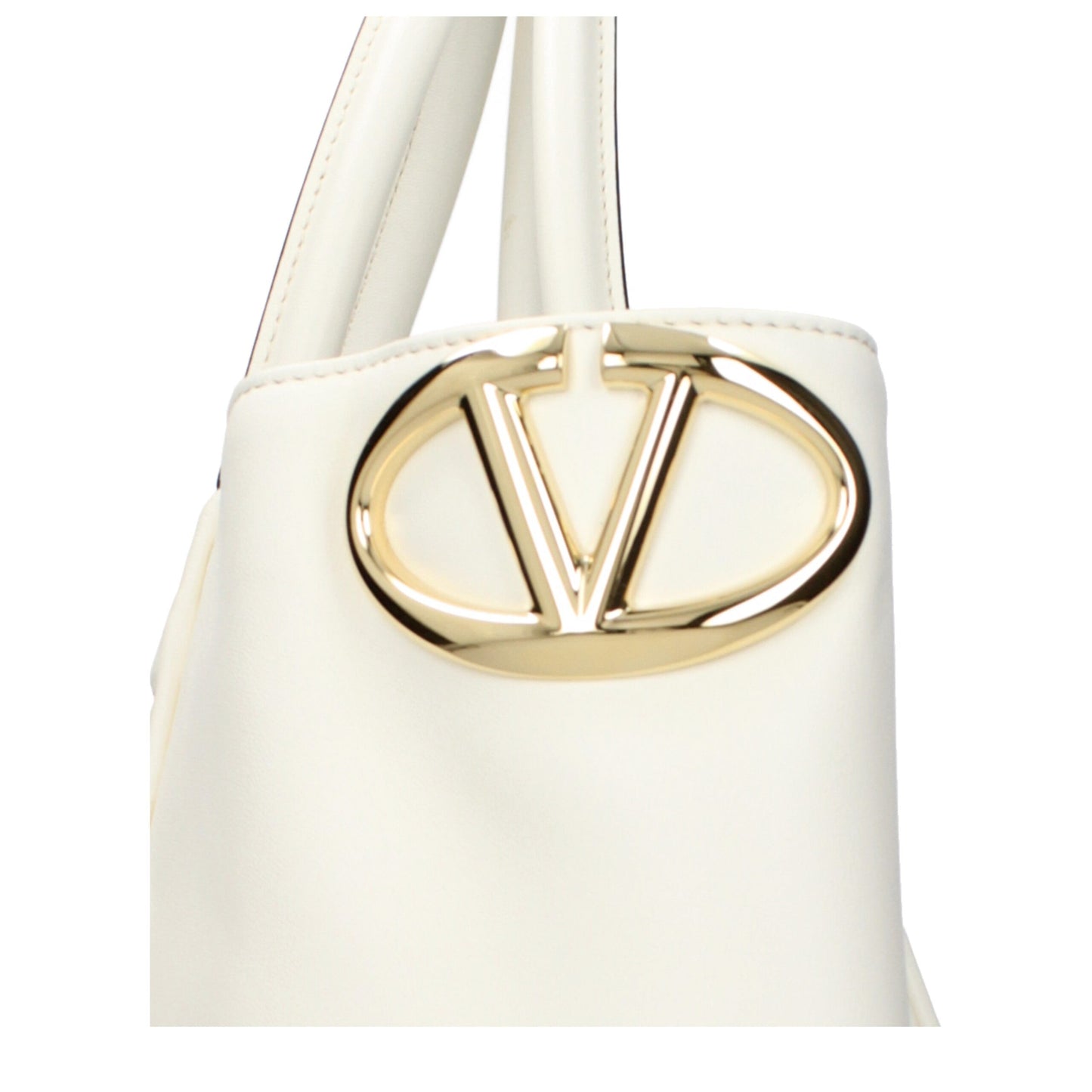 Valentino Garavani Beige Leather Handbag