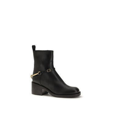 Chloé Black Lamb Ovis Aries Aries Ankle Boots