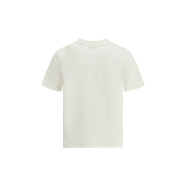 Burberry White Cotton T-Shirt