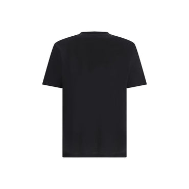 Balmain Black Cotton T-Shirt