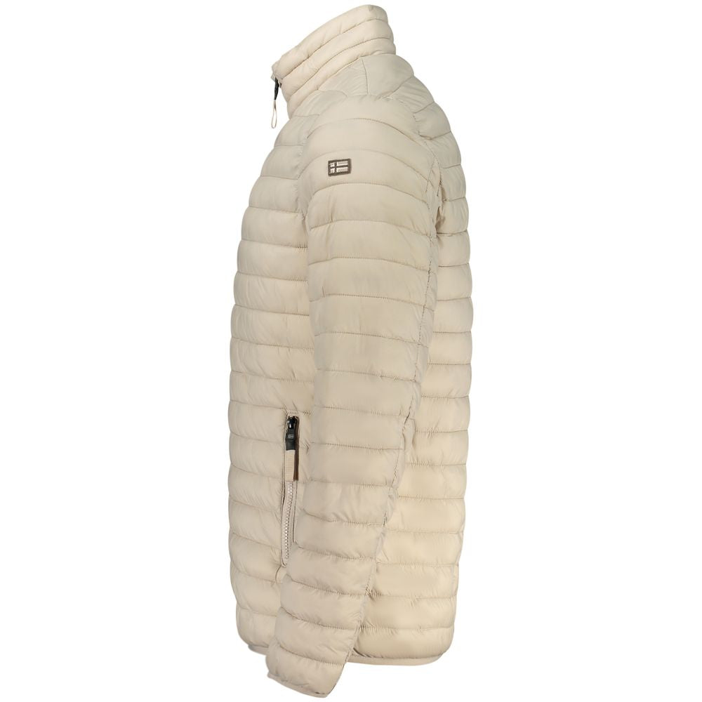 Norway 1963 Beige Polyamide Full-Length Jacket