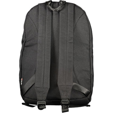 Fila Black Polyester Backpack