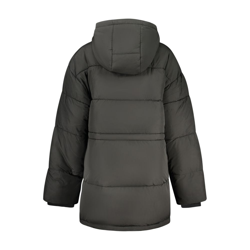 Fila Black Polyester Shell Jacket