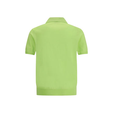 Tom Ford Green Cotton Polo Shirt