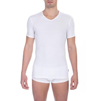 Bikkembergs White Cotton T-Shirt