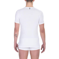 Bikkembergs White Cotton T-Shirt