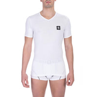 Bikkembergs White Cotton T-Shirt