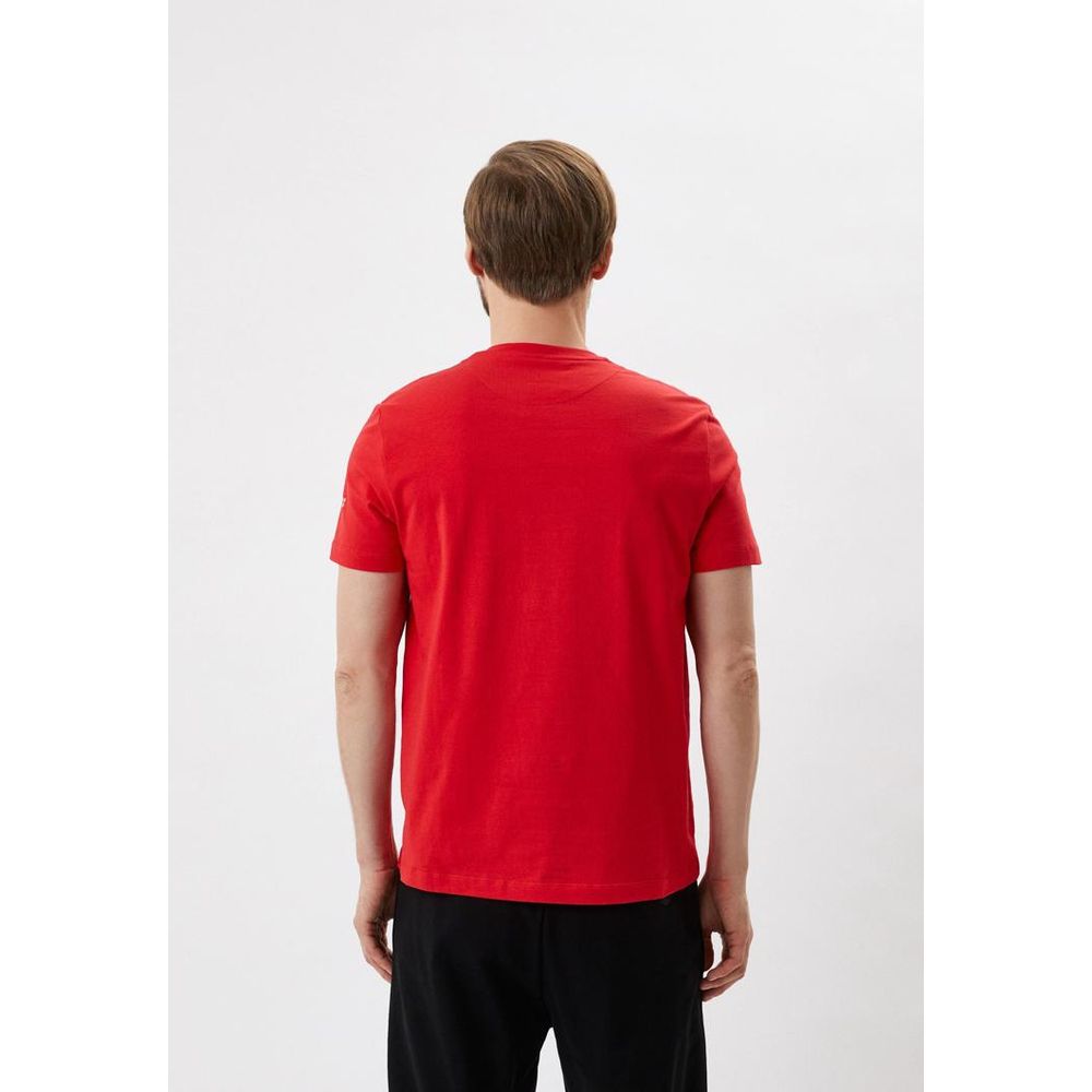 Bikkembergs Red Cotton T-Shirt