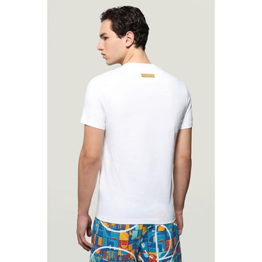 Bikkembergs White Cotton T-Shirt