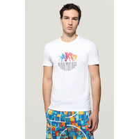 Bikkembergs White Cotton T-Shirt