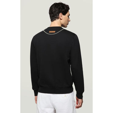 Bikkembergs Black Cotton Sweatshirt