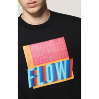 Bikkembergs Black Cotton Sweatshirt