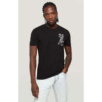 Bikkembergs Black Cotton T-Shirt