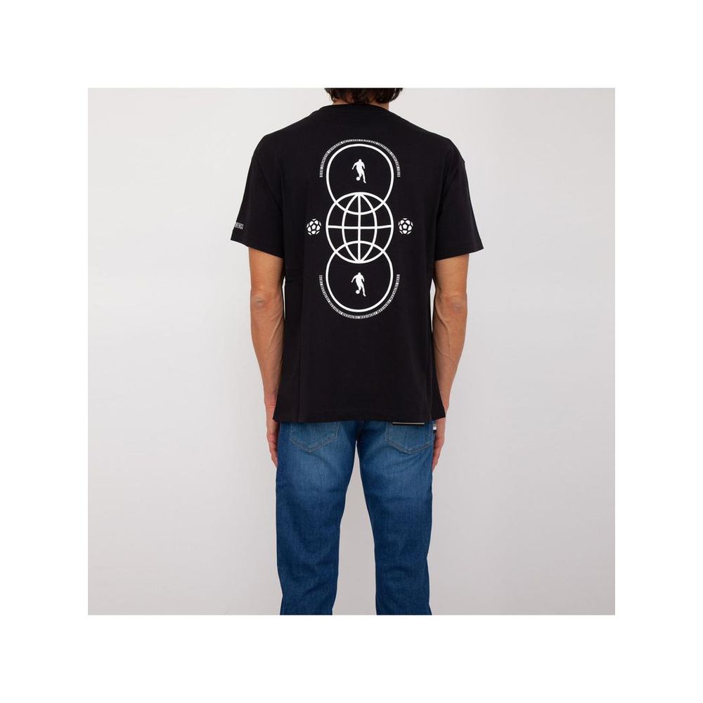 Bikkembergs Black Cotton T-Shirt
