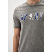 Bikkembergs Gray Cotton T-Shirt