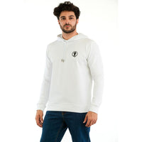 Bikkembergs White Cotton Sweatshirt