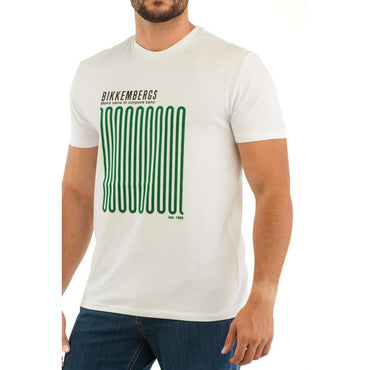 Bikkembergs White Cotton T-Shirt